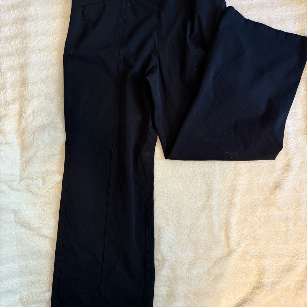 XL Tall Old Navy Black Pixie Wide Leg